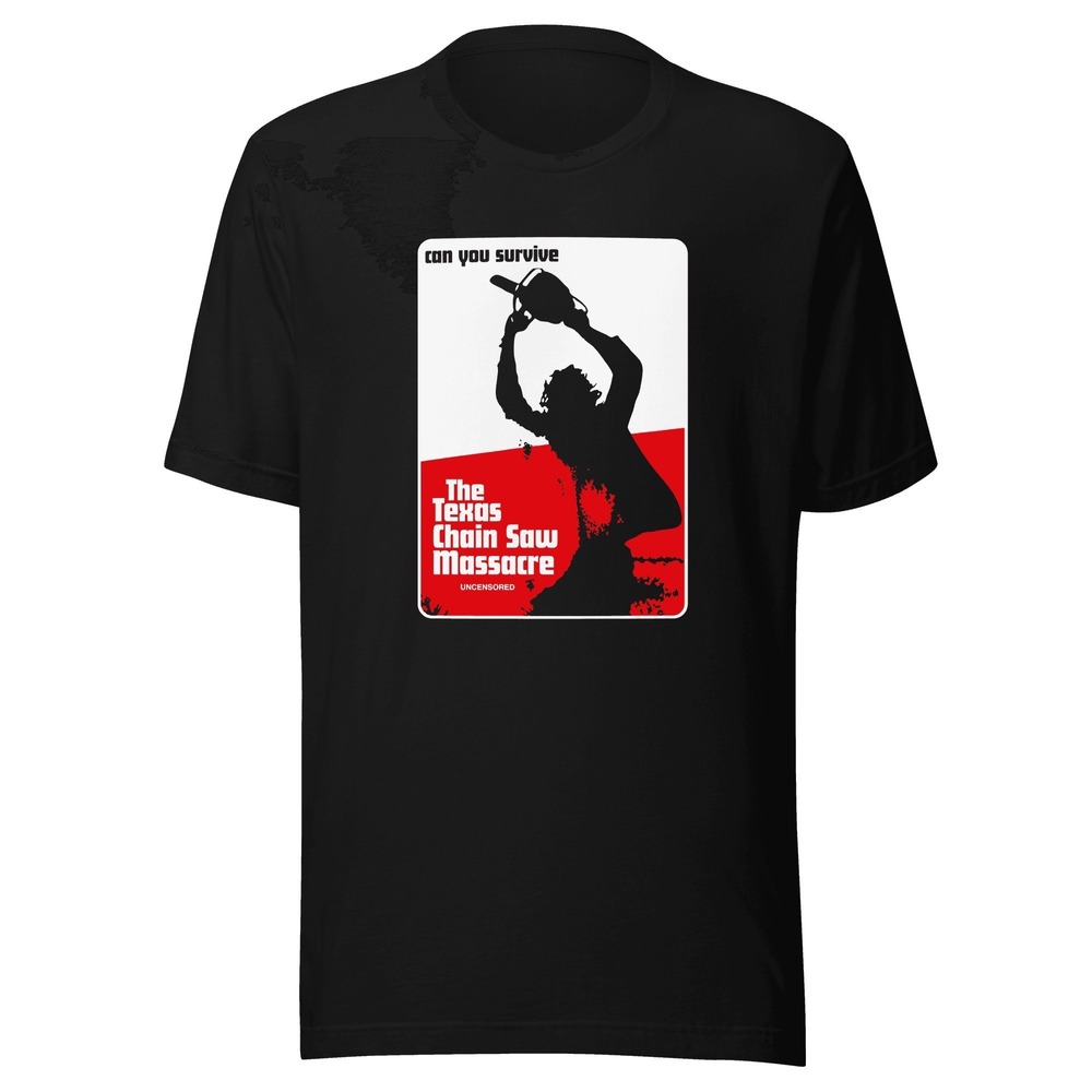 Eco 1974 Texas Chainsaw Massacre Retro Horror Tees